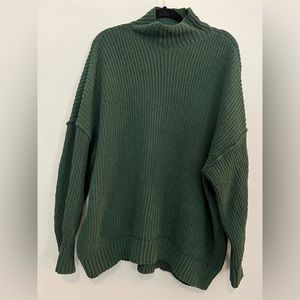 Aerie Mock Turtleneck Sweater Size L NWOT